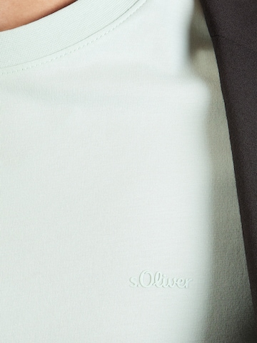 s.Oliver T-Shirt in Grün