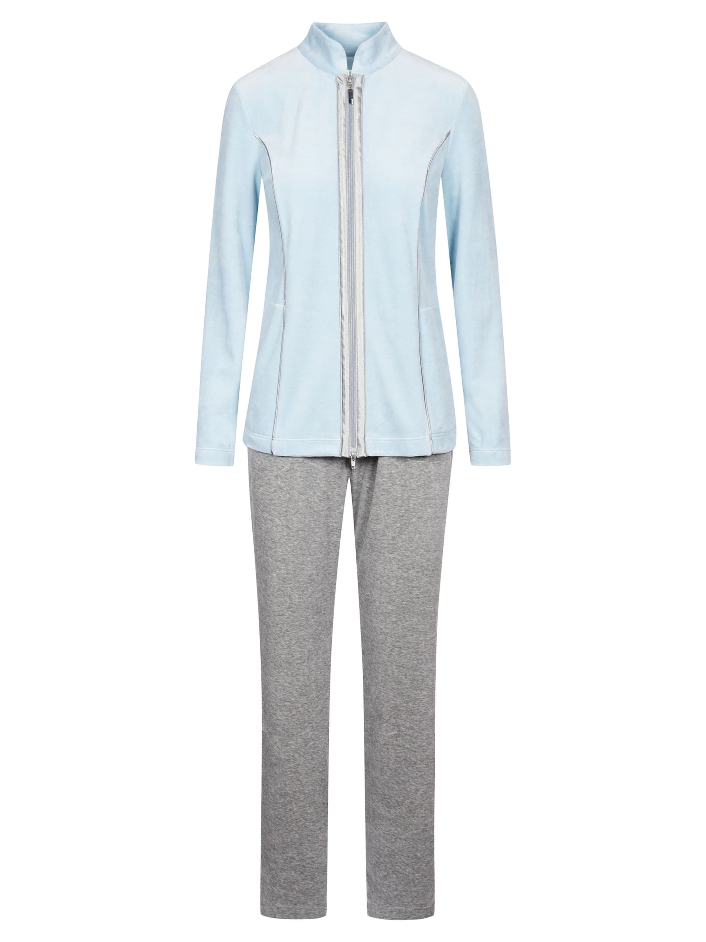 Rösch Pajama 'Nicki' in Blue: front