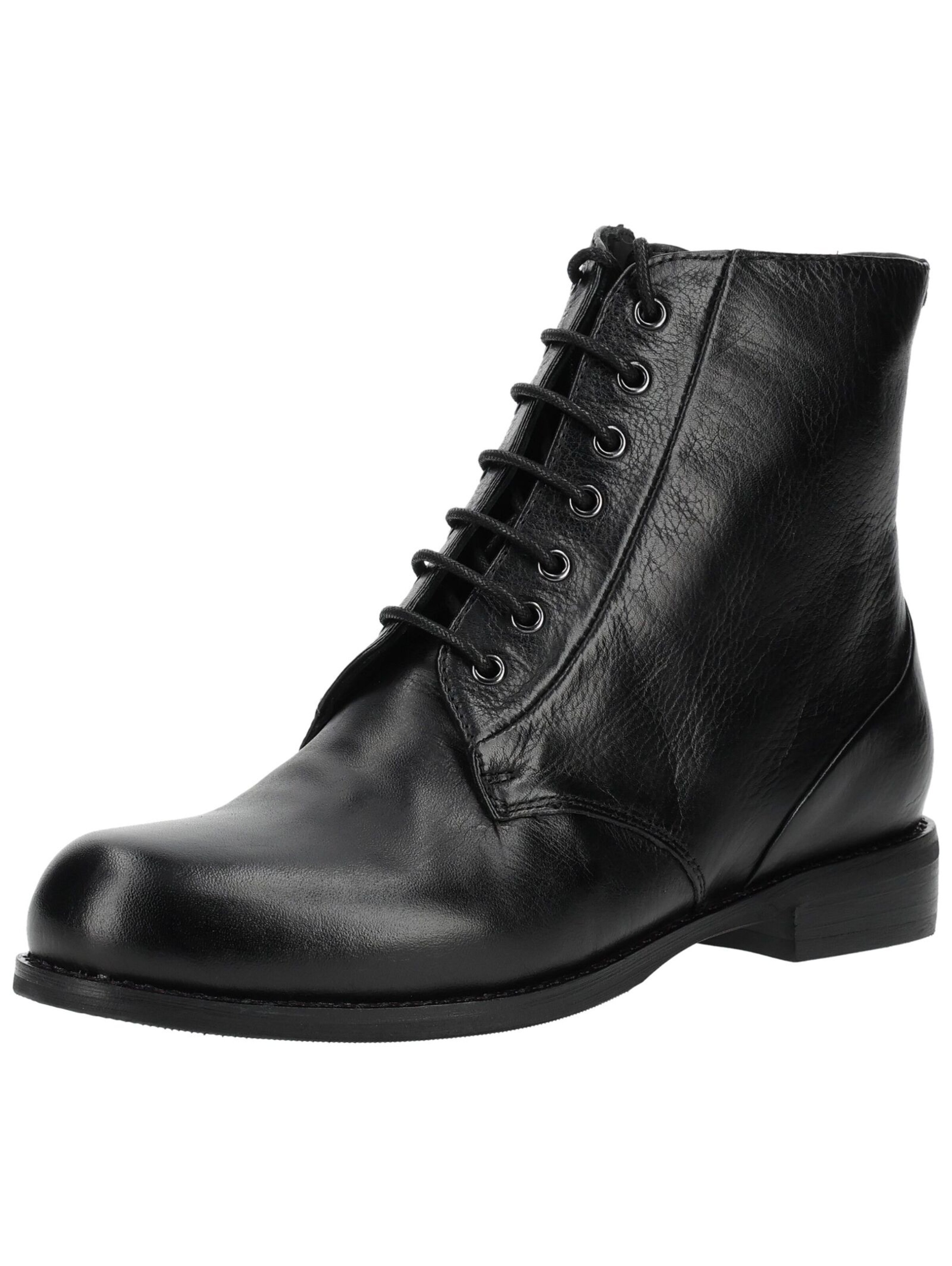 Stivaletto stringato di Everybody in nero: frontale