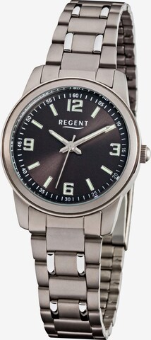 REGENT Analog Watch in Black: front