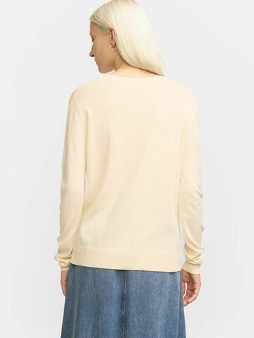 Soft Rebels Gebreid vest 'Marla' in Beige
