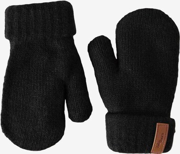 BabyMocs Gloves in Black: front