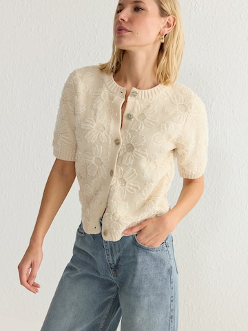 Giacchetta di Trendyol in beige: frontale