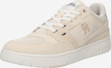 TOMMY HILFIGER Låg sneaker i beige: framsida