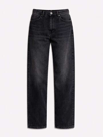 IT'S BASIC Loosefit Jeans 'JUNE RELAXED MID RISE JEANS' in Zwart