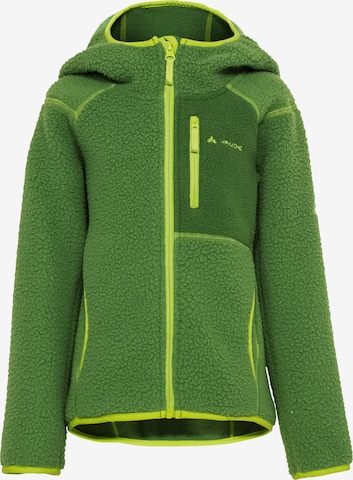 VAUDE Athletic Fleece Jacket 'KD Torridon HO J II' in Green: front