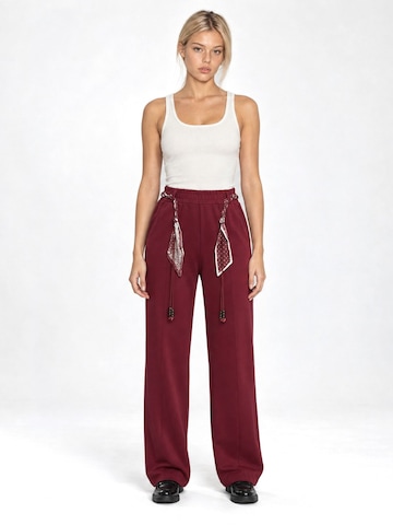 Lady Bersan Trousers 'Jogginghose' in Red