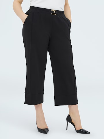 Fiorella Rubino Regular Broek in Zwart