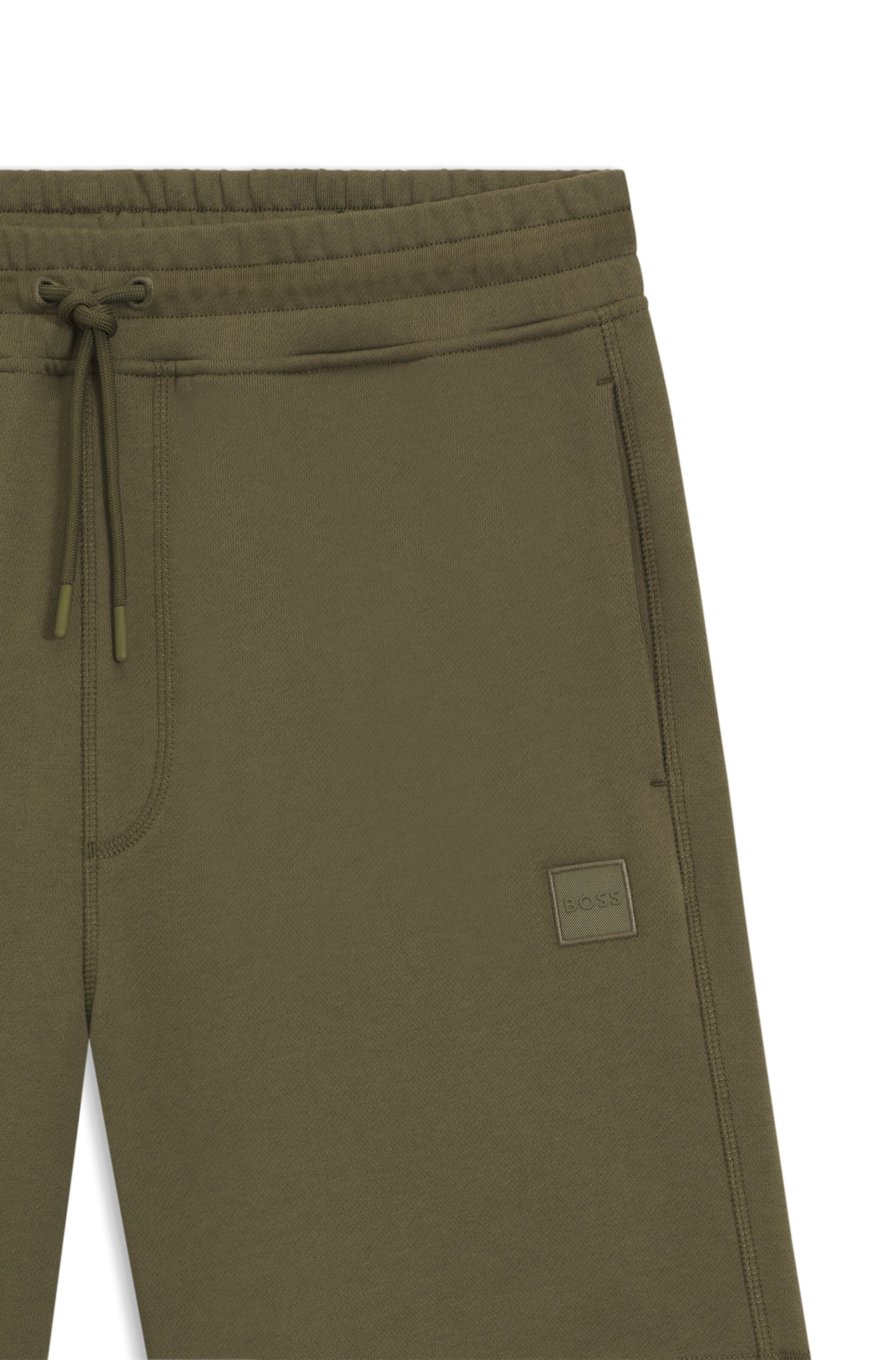 BOSS Regular Pants 'Sewalk' in Green