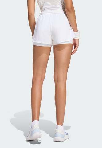 Regular Pantalon de sport ADIDAS PERFORMANCE en blanc