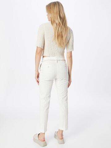 Coupe slim Pantalon 'MEL S' BRAX en blanc