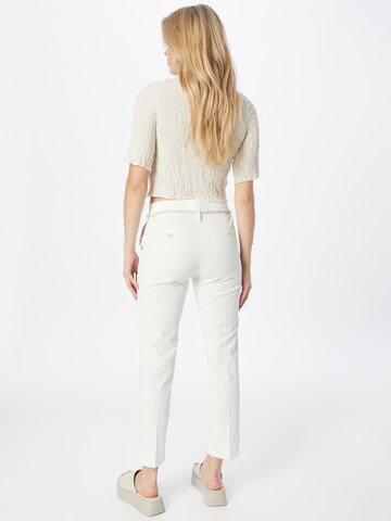 BRAX Slimfit Παντελόνι 'MEL S' σε λευκό