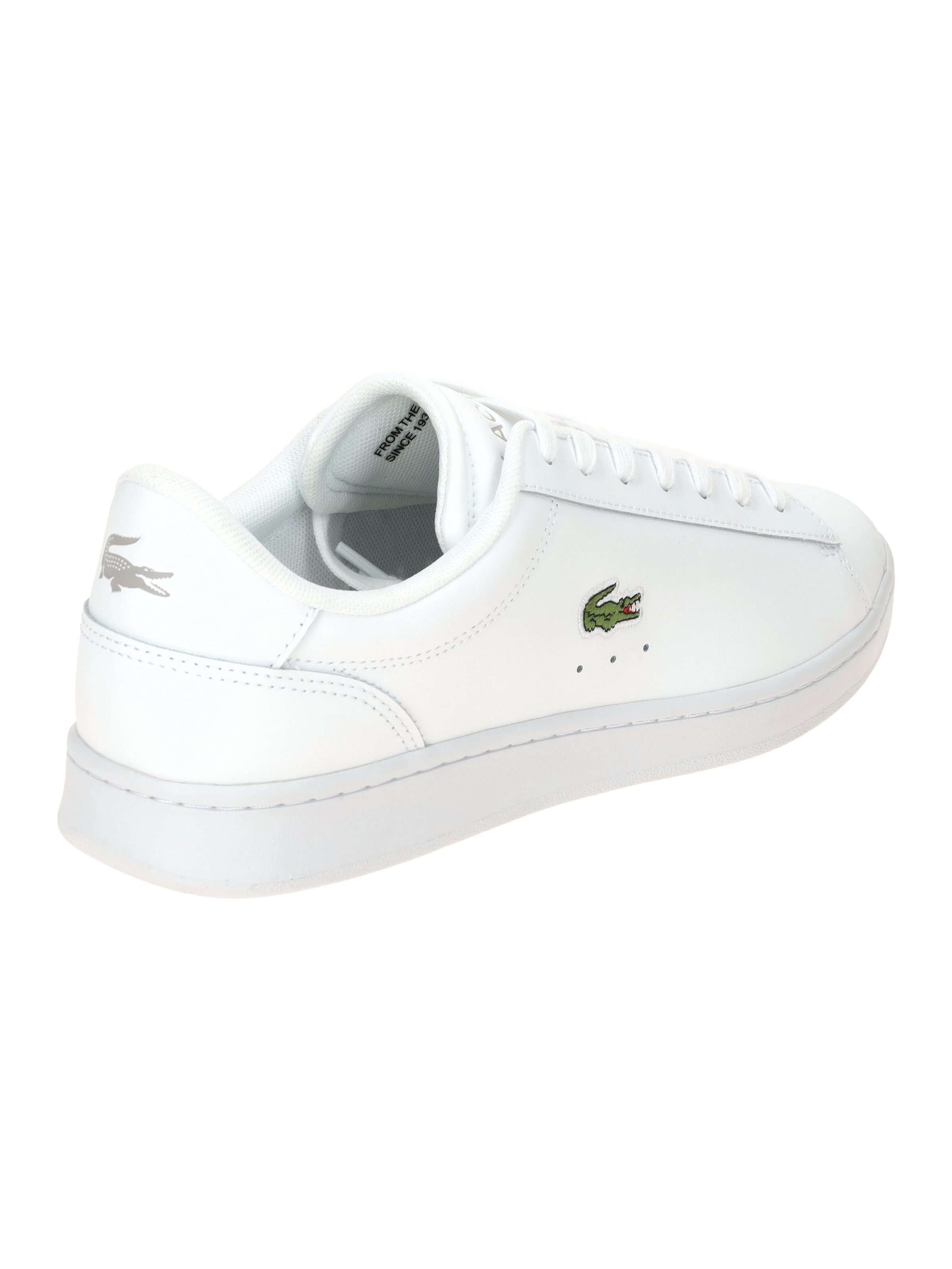 LACOSTE Schnürschuh in Weiß