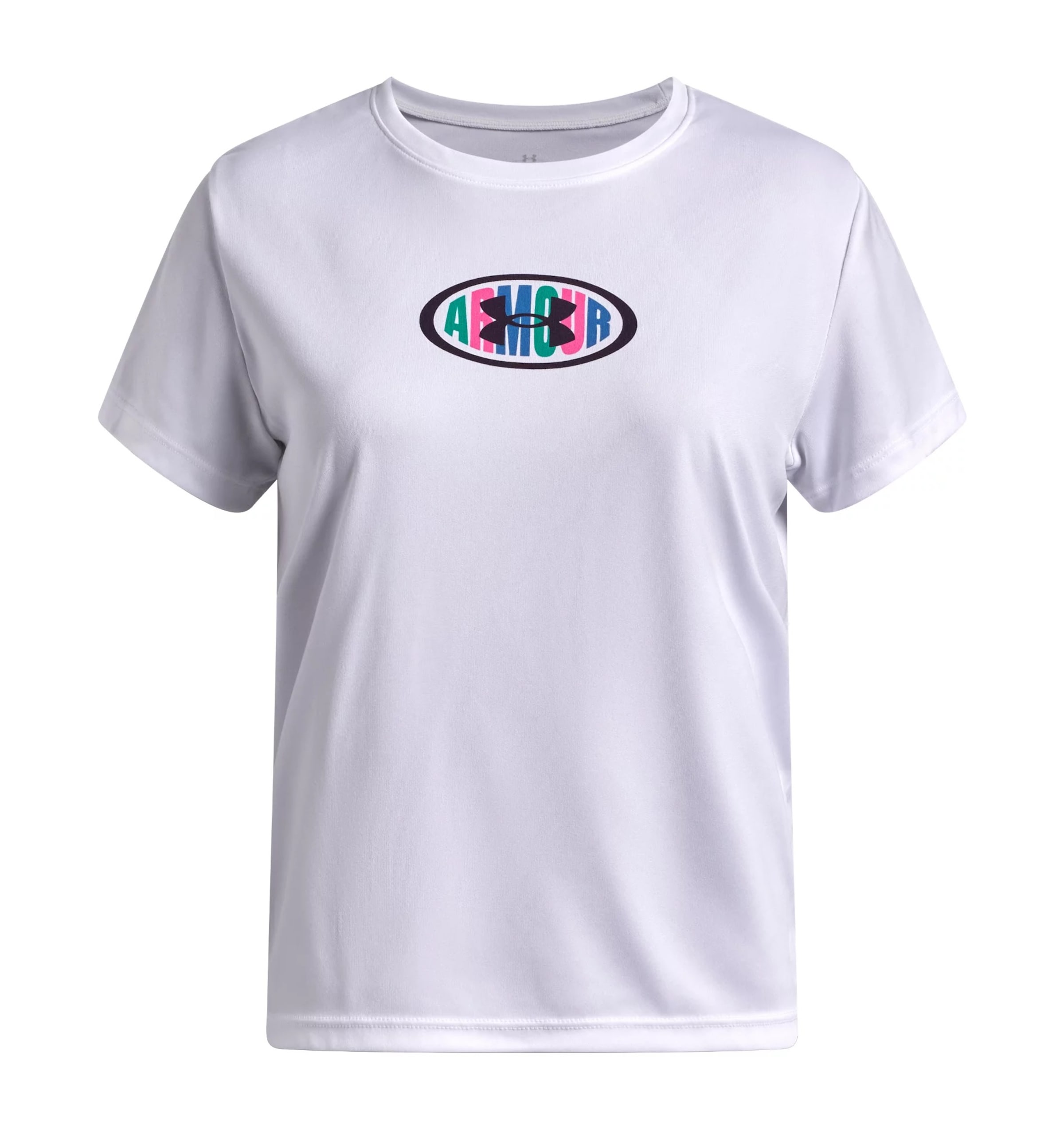 UNDER ARMOUR Funktionsshirt in Weiß: Vorderseite