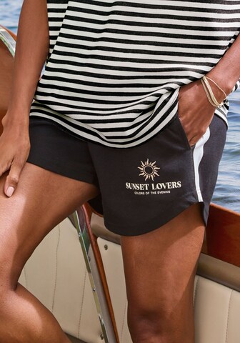 Regular Pantalon H.I.S en noir