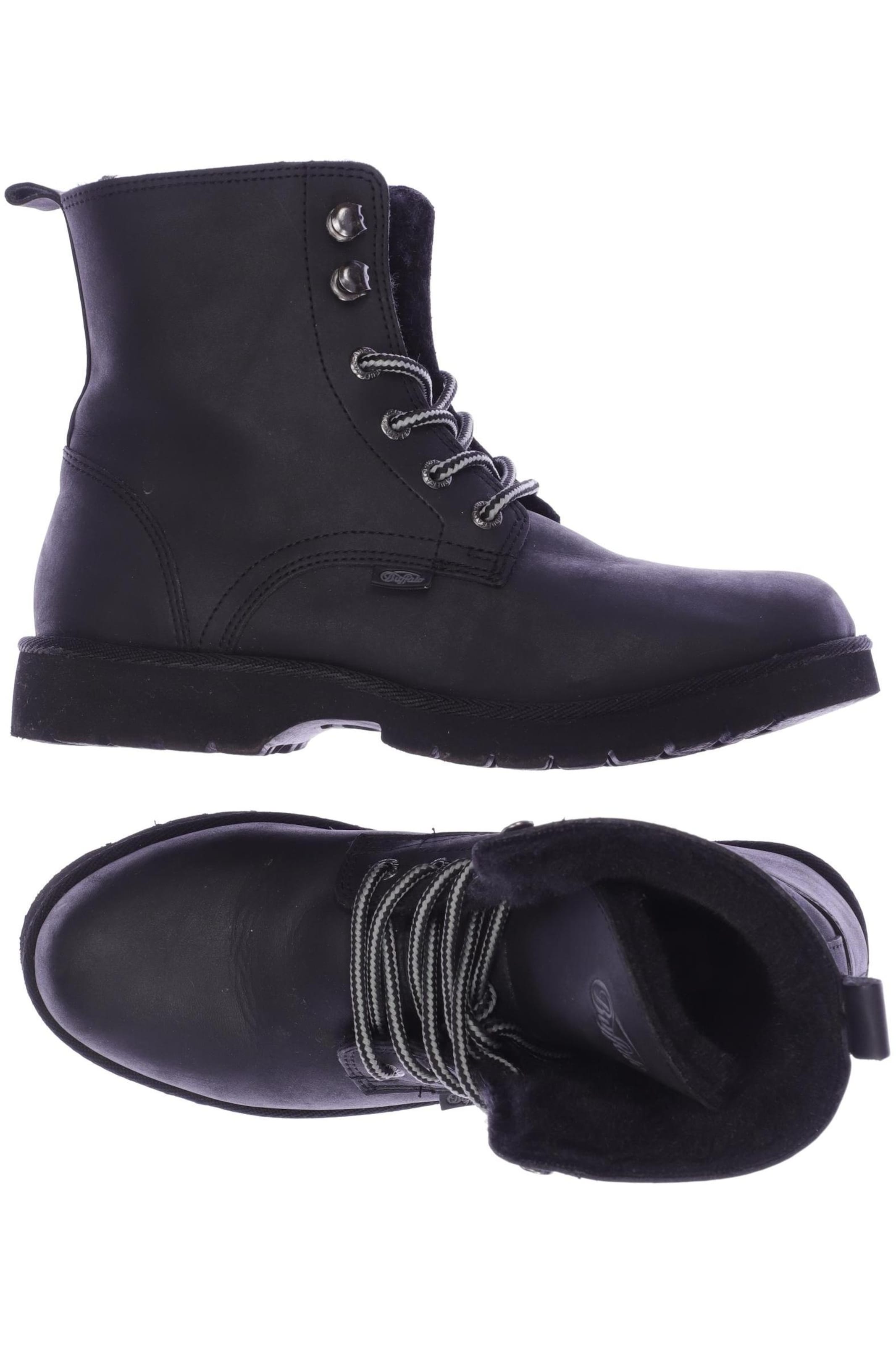Buffalo London Stiefelette 38 in Schwarz: Vorderseite