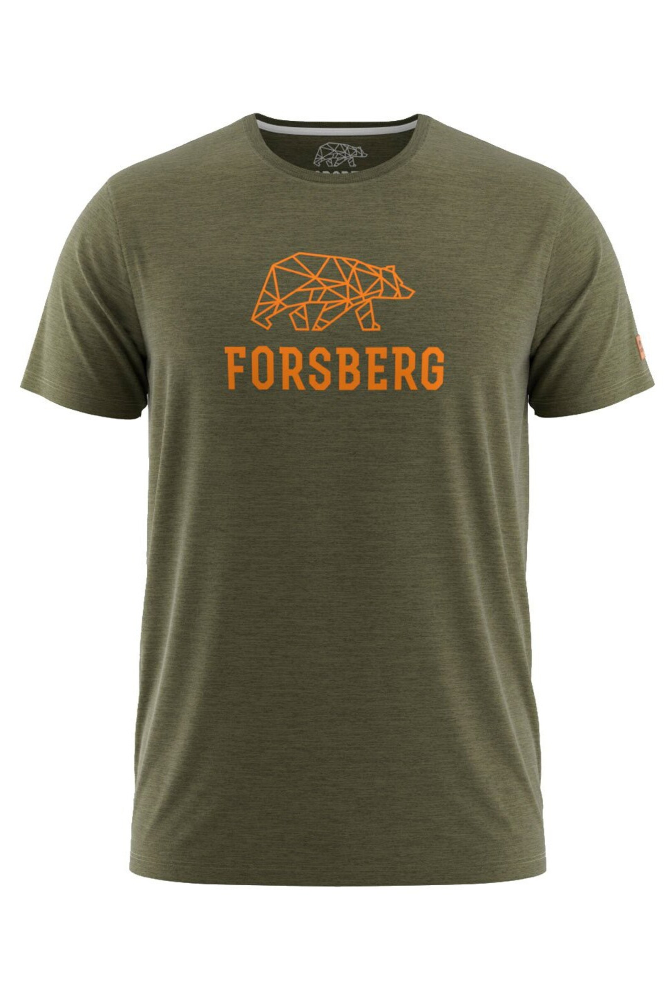 FORSBERG Shirt 'Skogson' in Green: front