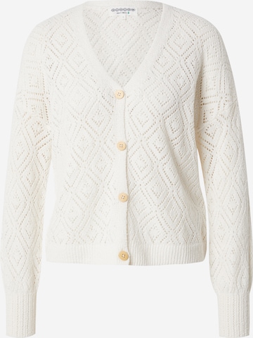 BONOBO Knit cardigan 'SOLEILGILF' in White: front