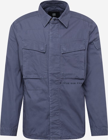 G-Star RAW Regular Fit Hemd in Blau: predná strana