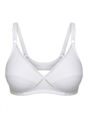 Spiman Bra 'Mira' in White: front