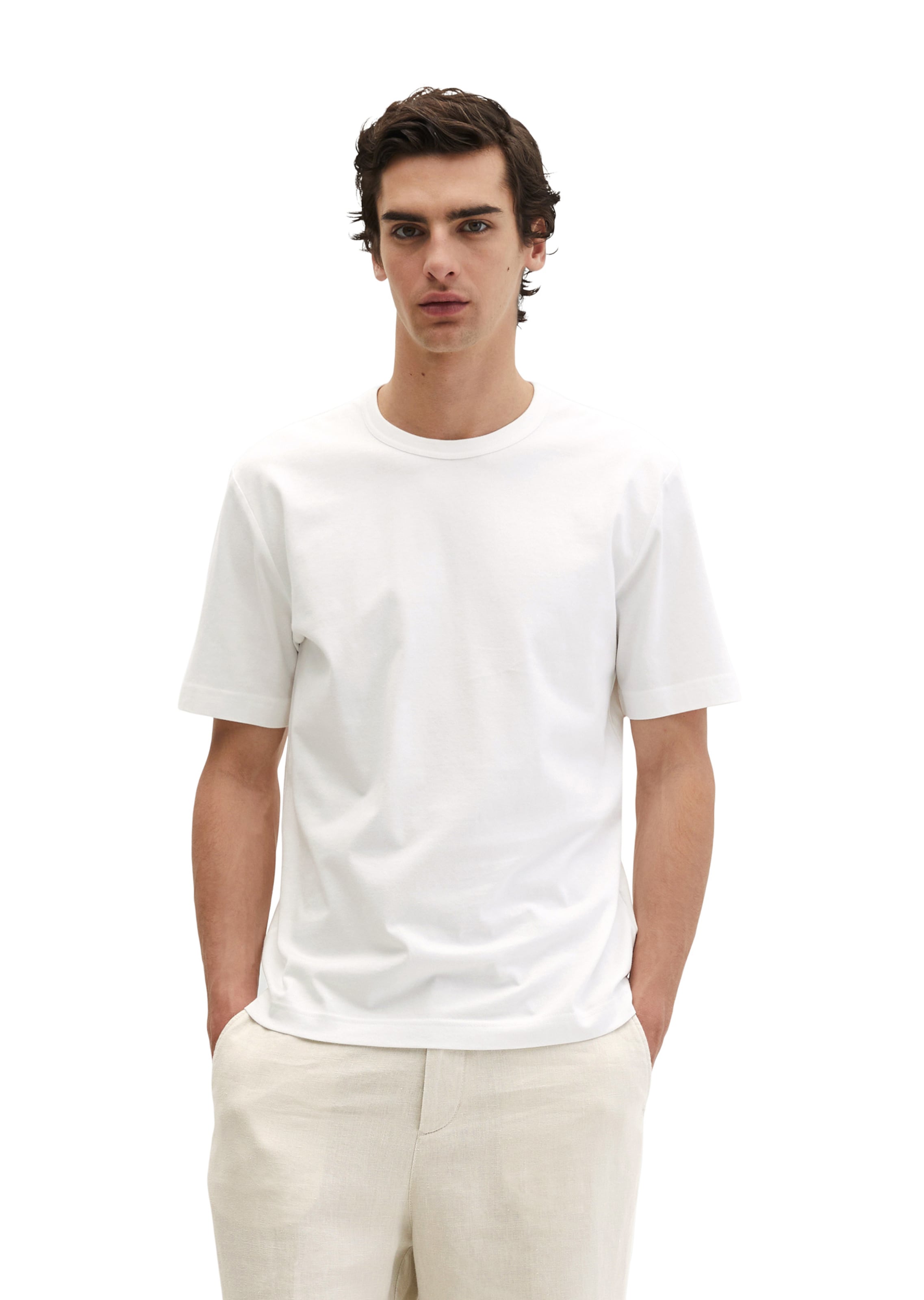 Marc O'Polo Shirt in White: front