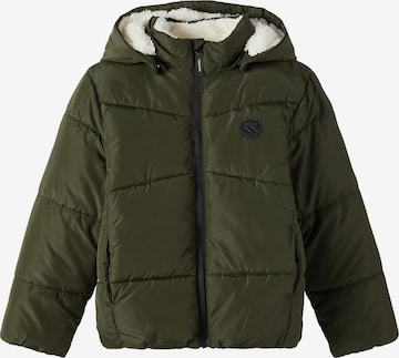 Veste d’hiver 'Make' NAME IT en vert : devant