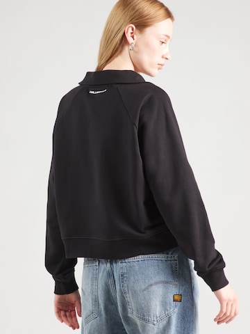 Karl Lagerfeld Sweatshirt 'IKON' in Black
