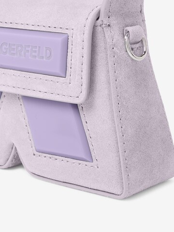 Karl Lagerfeld Handbag in Purple