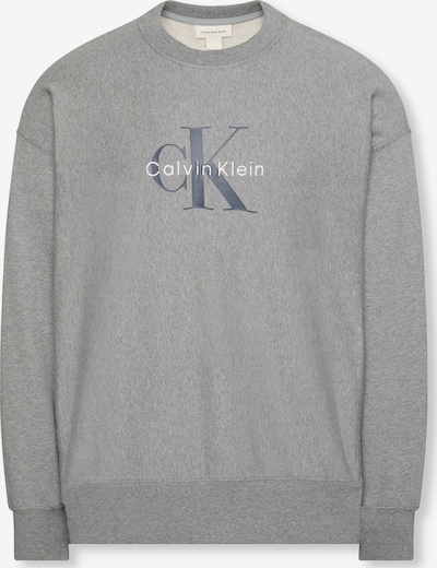 Calvin Klein Jeans Mikina - antracitová / tmavosivá / biela, Produkt