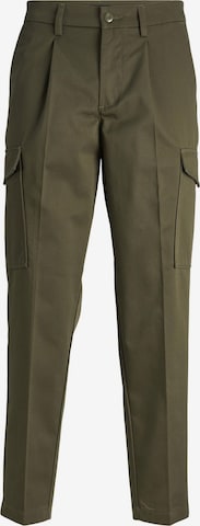 Pantalon cargo 'Bill' JACK & JONES en vert : devant