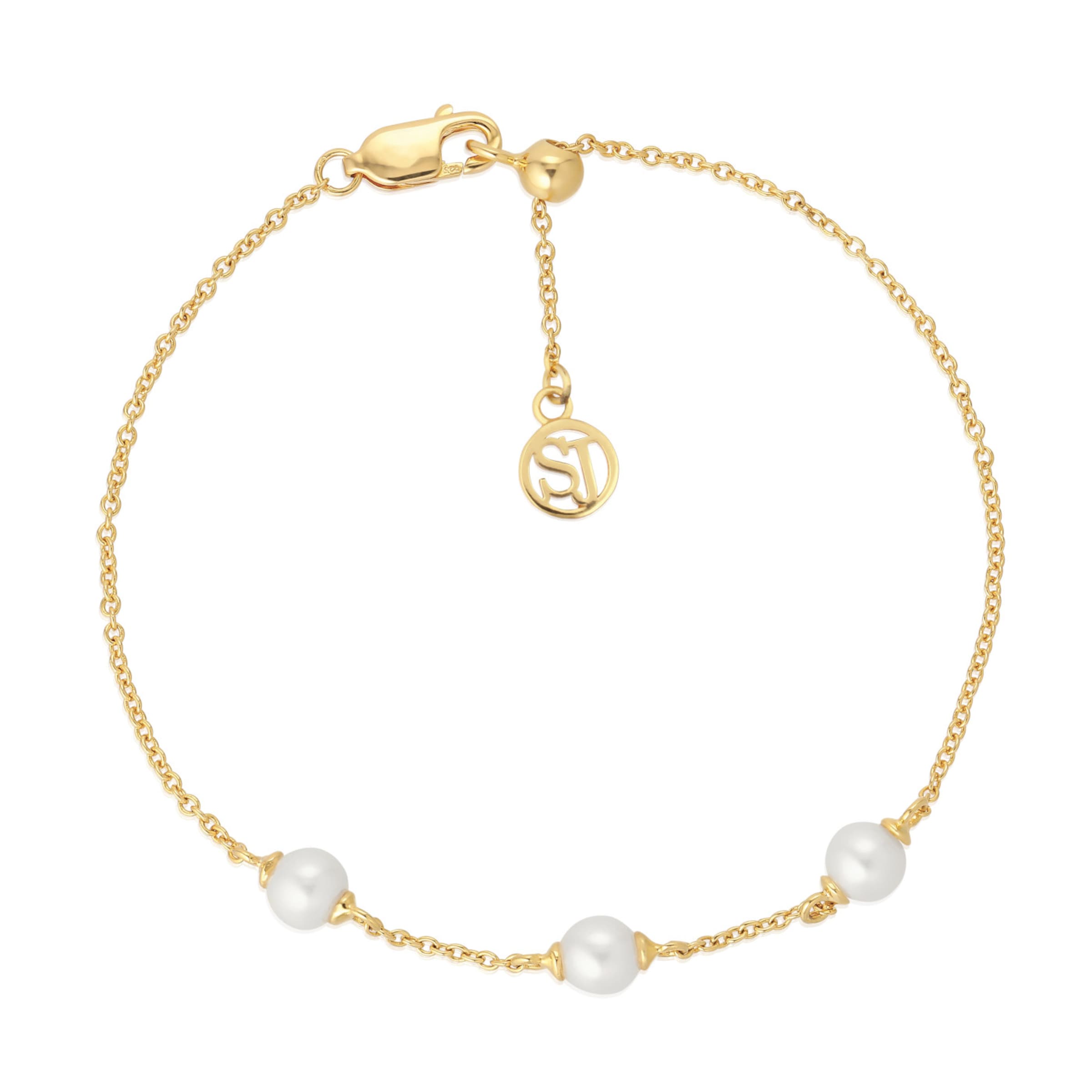 Sif Jakobs Armband in Gelb: Vorderseite