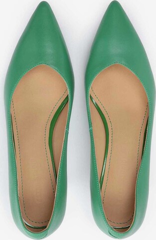 Kazar Studio - Zapatos con plataforma en verde