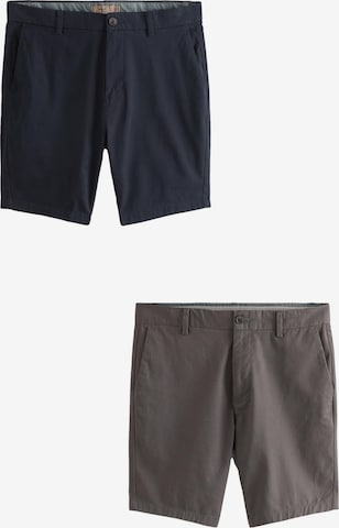 mėlyna Next Siauras „Chino“ stiliaus kelnės: priekis