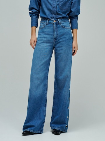 Loosefit Jean Salsa Jeans en bleu : devant