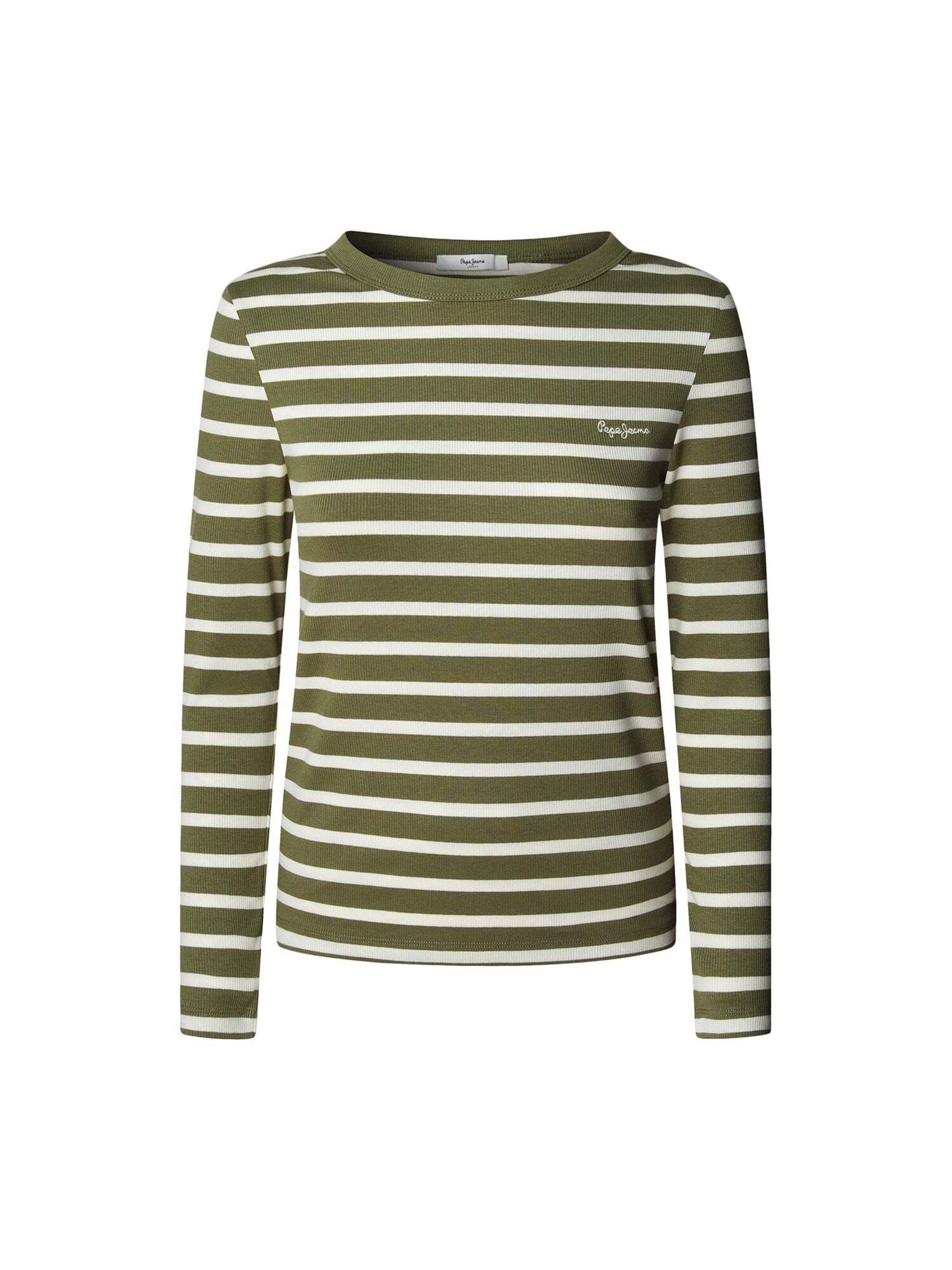 T-shirt 'Bani' Pepe Jeans en vert : devant