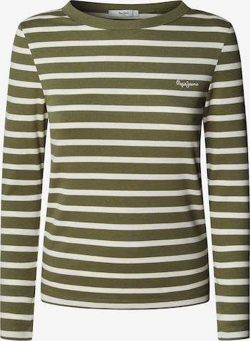 T-shirt 'Bani' Pepe Jeans en vert : devant