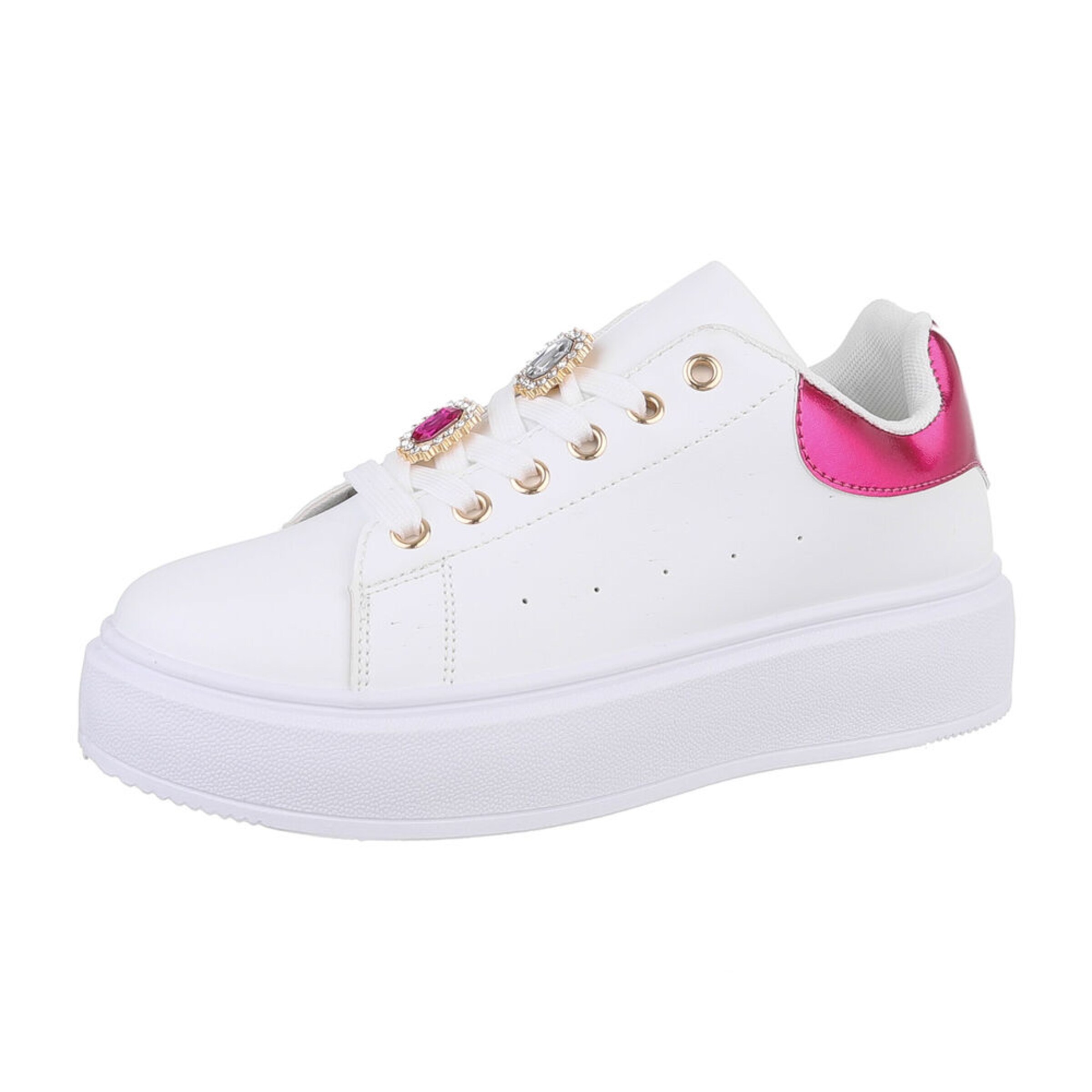 Ital-Design Sneakers in White: front