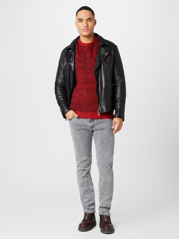 Redefined Rebel Pullover 'Nicholas' in Rot