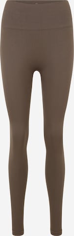 Moonchild Yoga WearSkinny Sportske hlače - smeđa boja: prednji dio