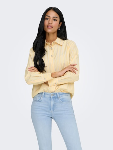JDY Bluse 'JDYSoho' in Gelb: Vorderseite
