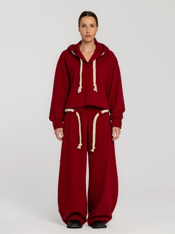 Regular Pantalon 'Sento' mandragora en rouge