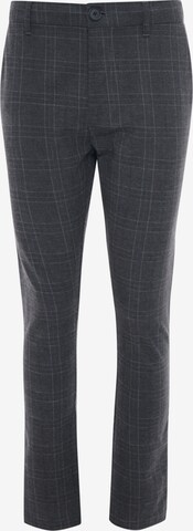 Threadbare Regular Broek 'Jay' in Grijs: voorkant