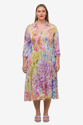 Robe-chemise Ulla Popken en mélange de couleurs