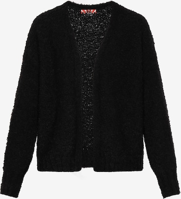 Cardigan myMo ROCKS en noir : devant