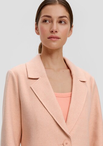 Manteau mi-saison QS en orange