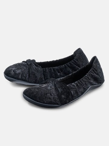 BÄR Ballet Flats 'Elly Textil' in Black