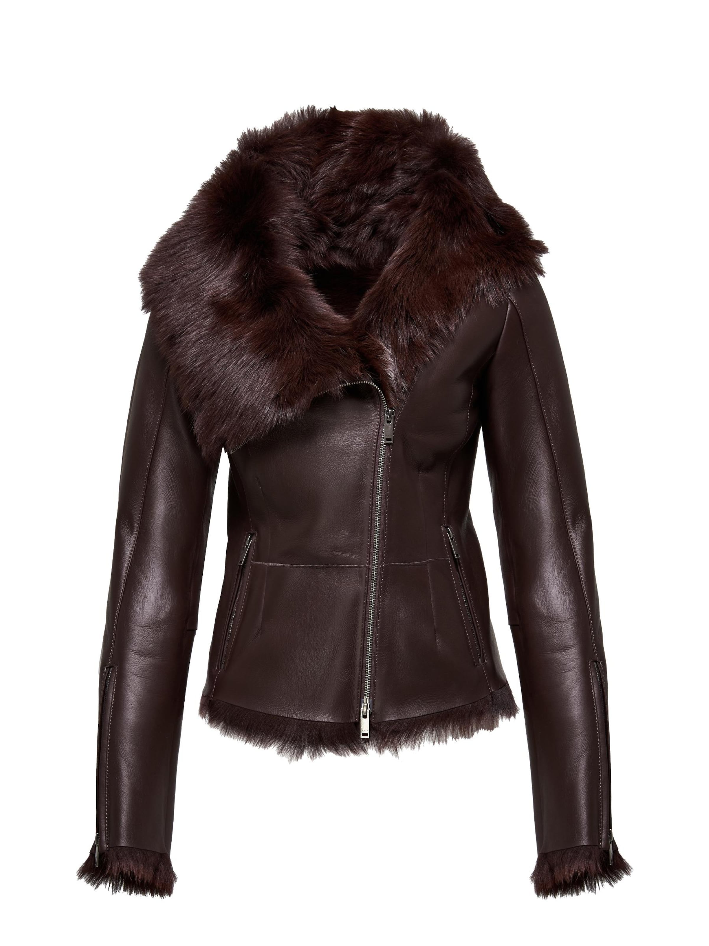 V S P Vinterjakke 'Petra' i rød: forside