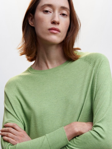 MANGO Sweater 'LUCCA' in Green