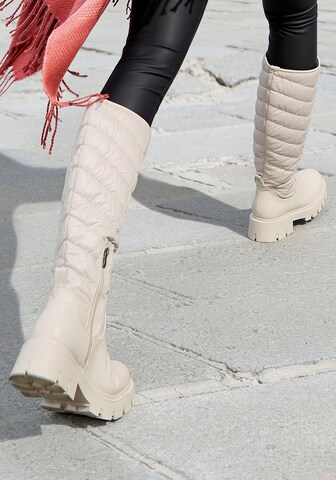 LASCANA Boots in Beige: front