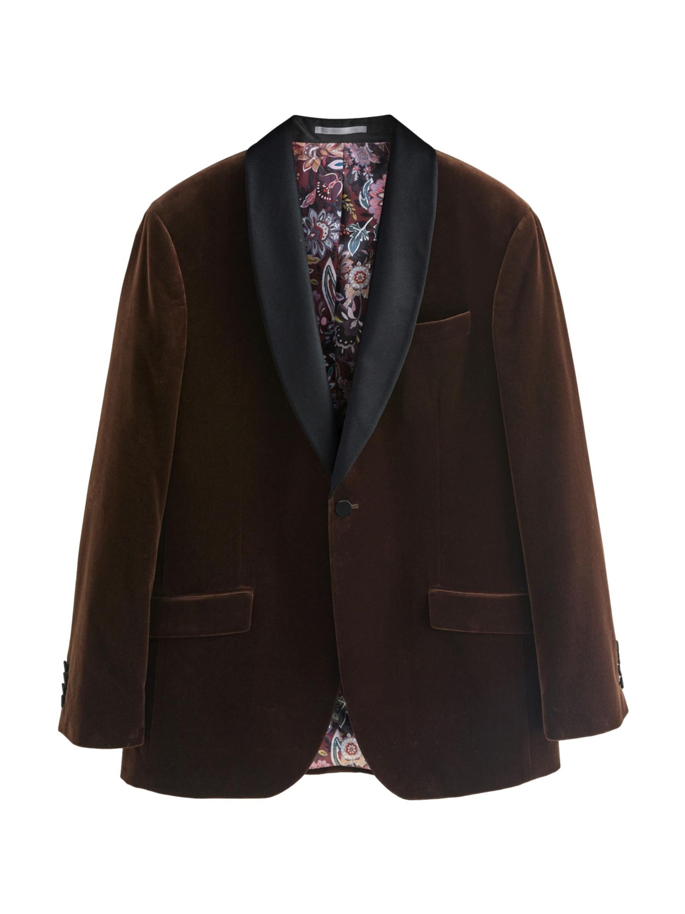 Next Regular fit Blazer in Brown: front